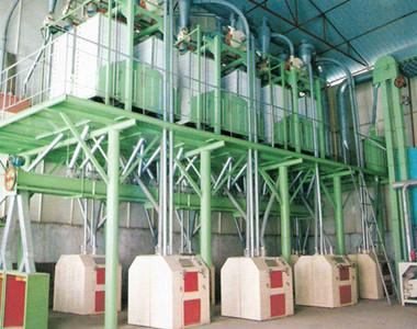 鋼架式面粉加工成套設備